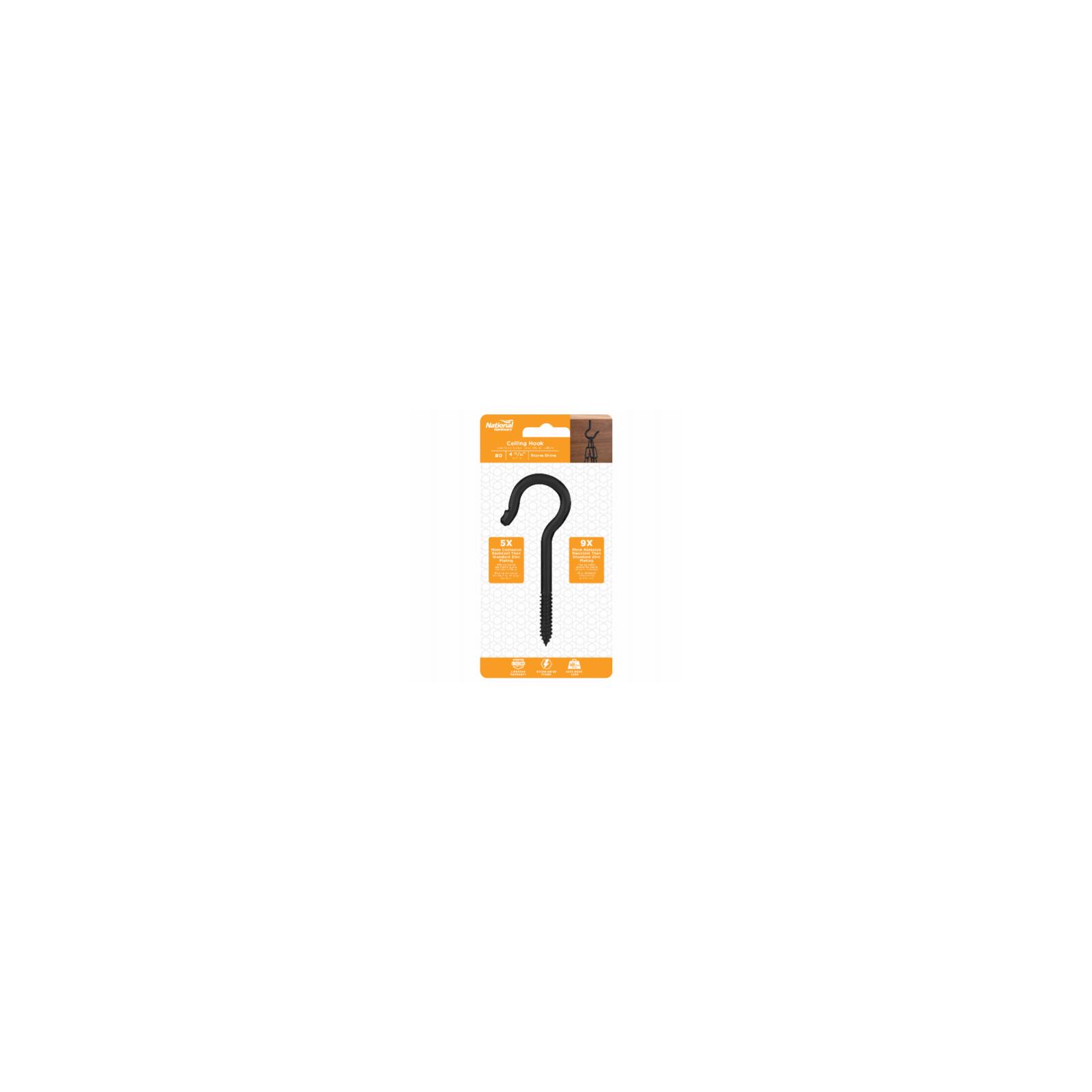 National Hardware N820-107 Ceiling Hook, 4-15/16 In. - Quantity 10