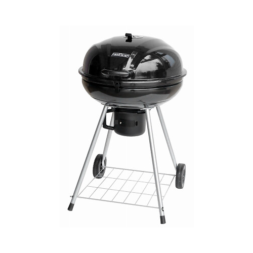 Mr. Bar B Que CBC22043M Charcoal Kettle Grill, Black Porcelain